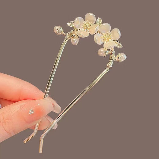 Ancient new Chinese style U-shaped ancient style hairpin plate hairpin hair comb hairpin bundle hair accessories birthday gift for girls