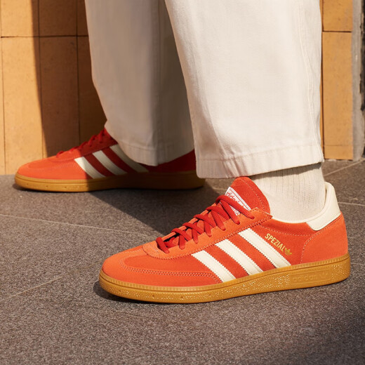 Zapatos adidas para hombres zapatos para mujeres 2025 verano nuevas zapatillas hemanianas zapatos de entrenamiento alemán spezial zapatos casuales IG6191 naranja 42