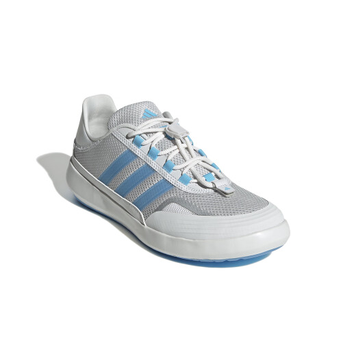 ADIDAS阿迪达斯溯溪鞋官方正品男鞋女鞋夏季新款户外涉水鞋运动休闲鞋 符点灰/蓝JH9758 43