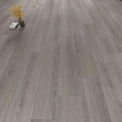 XMSJ Nuevo piso de madera maciza de tres capas Registro de madera sólida para el piso de madera maciza calefacción de piso de múltiples capas múltiples de madera de madera gris resistente