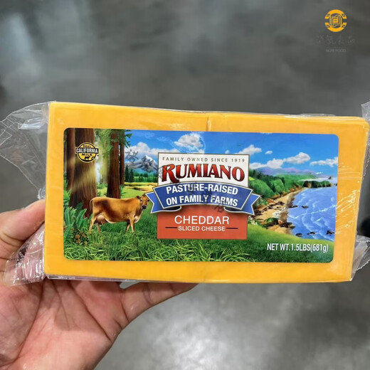 Sam's Store Achat Colby Cheese tranches 681g Slices de fromage américain importées Burger Sandwich Cheese Tranches Colby Fromage tranches