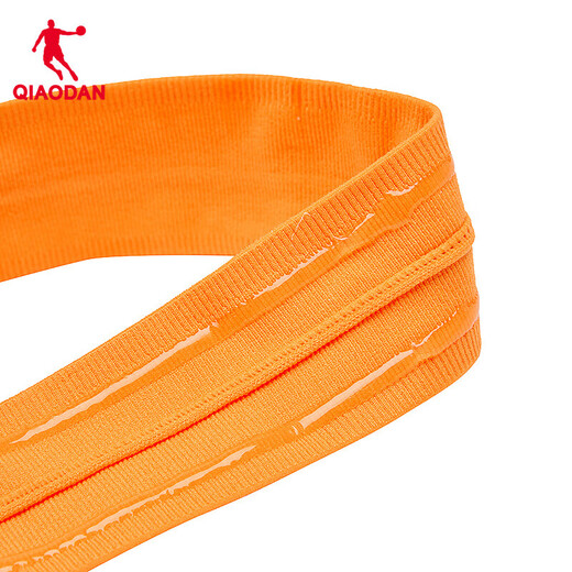 Jordan QIAODAN Feiying Sports Headband Running Headband Anti-perspirant Sweat Conducting Sweat Anti-sweat Band Orange All-code