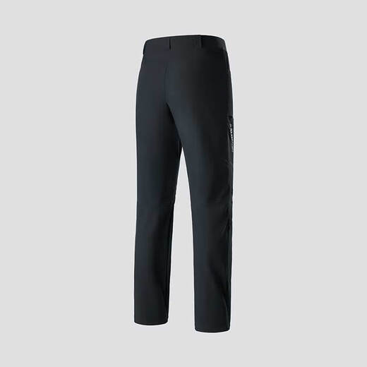 萨洛蒙（Salomon）男款 户外运动休闲舒适透气多功能徒步长裤 WAYFARER PANTS 深黑色 C21060 L