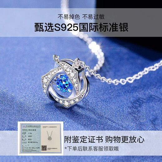 Vana Beating Heart Silver Necklace Women's Pendant Girl Birthday Gift for Girlfriend and Wife Brilliant Heart Necklace Exclusive Gift Box