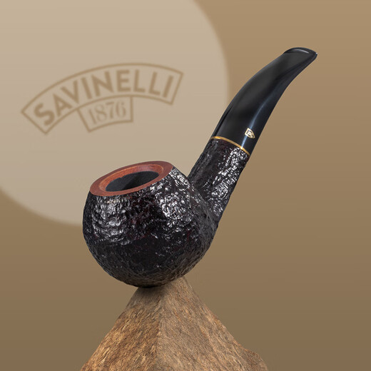 
Sarphan (SAVINELLI) imported pipe heather wood 510 classic bulldog large filter pipe and accessories Italian high-end [Century Rome Classic 673] High cost performance