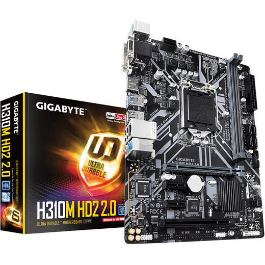 技嘉（GIGABYTE）H310M HD2 2.0“吃鸡”主板(Intel H310/LGA 1151)