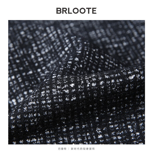 Brloote/Barouite Wollmantel Herrenherbst- und Winter mittelgroß