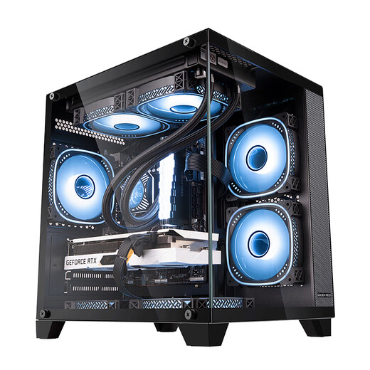 Gigabyte Core i5 12400F/13490F/13600KF/14600K sea view room assembly computer desktop host without graphics card barebone DIY self-configured computer assembly machine configuration two 12600KF丨16G D4丨512G