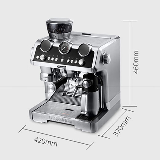 Delonghi EC9865.M Полуавтоматическая кофемашина Итальянский домохозяйство интегрированное индукционное шлифование Интеллектуальная порошковая система молока пена EC9865. М.