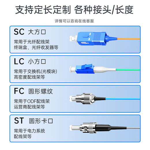 
SK-LINK Telecom Grade Single-Mode Beam Pigtail 12-core SC Optical Fiber Jumping Pigtail ODF Distribution Flange Flange Splitting Box Terminal Box Fibre Melting Disk Disk 1 meter
