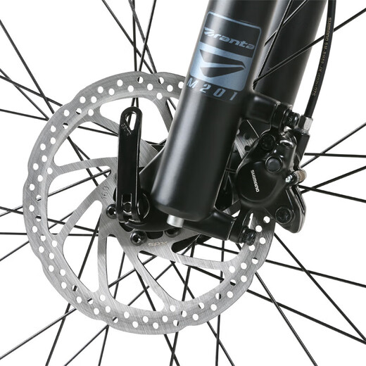 XIDESHENGENBEBOT BIKE SONNE 700 SHIMANO 18-Gang-Ölbremse 27,5-Rad Aluminium Rahmen Fitnessbike Sunny gelb/gebürstet Silber 17 Zoll