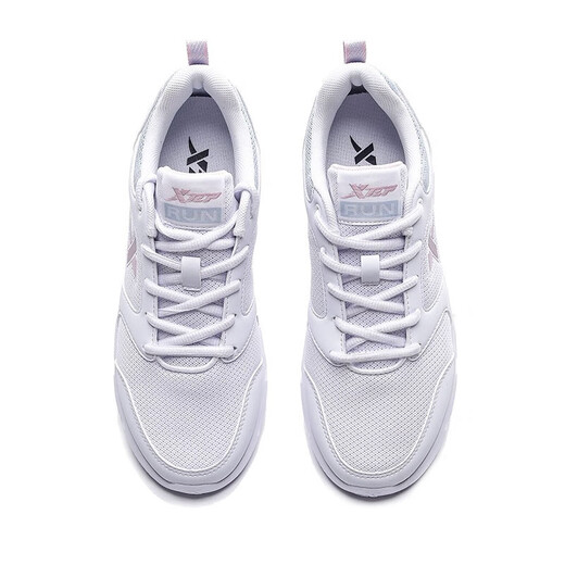 
XTEP (XTEP) XTEP women's shoes, white shoes, summer light and fashionable versatile running shoes, mesh breathable soft sole sports shoes for women, mesh-7001 white 35