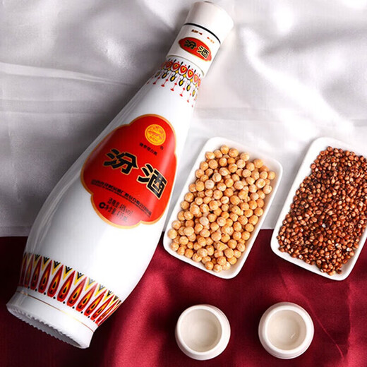 Fenjiu Glaze Fen ration wine mixed package 53 degree yellow cover *2+42 degree red cover *2+48 degree milk glass *2 non-original box