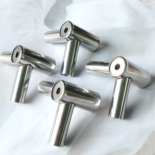 Miaopule mosquito net tee joint mosquito net accessories mosquito net accessories tee joint palace stainless steel tube mosquito net bracket presser foot stainless steel tee inner diameter 31-16-164 others