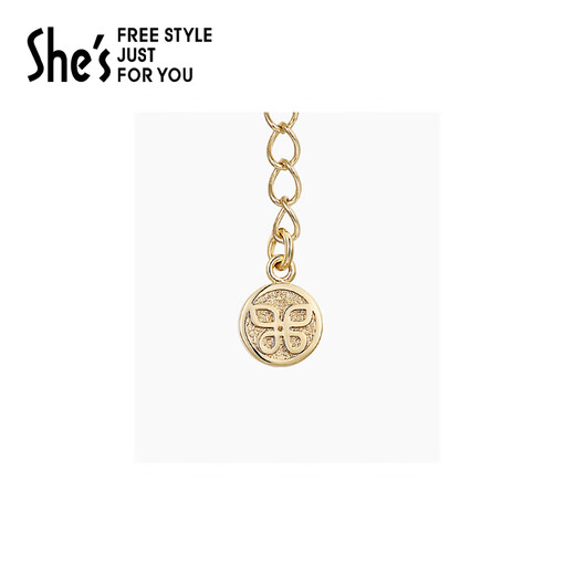 She s Qianzi fashionable and elegant craftsmanship pearl short necklace necklace light luxury high-end clavicle chain birthday gift for women necklace 6mmSPP8719277