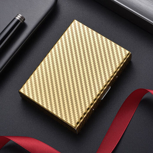 Garberni portable metal card holder, anti-theft, anti-degaussing, simple, compact, shielded stainless steel business card holder for men and women, light luxury black, 10 card slots, can hold driver's license