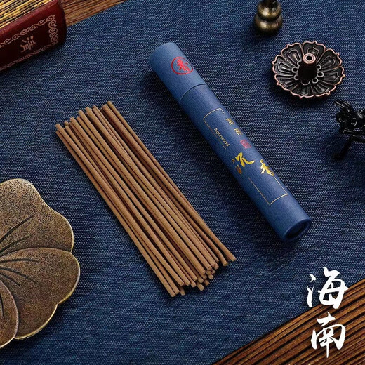 American and foreign 10.5cm linear incense vertical incense burner study tea tasting incense burner home indoor natural sandalwood agarwood aromatherapy Australian sandalwood + Hainan agarwood 93% of people chose not Q