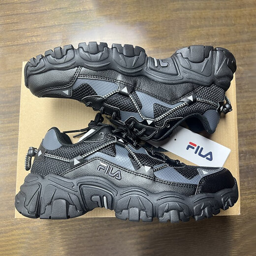 Fila Cat Claw zweite Generation Casual Sports Schuhe trendy atmungsaktive Männerschuhe Frauenschuhe Paar Style Core -Version Black 250