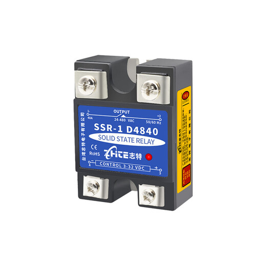 
XMSJ40A solid state relay 220V AC small 12V24V100a DC-controlled AC single-phase SSR-1D4840 Single-phase DC-controlled AC 10DA Single-phase 10DA