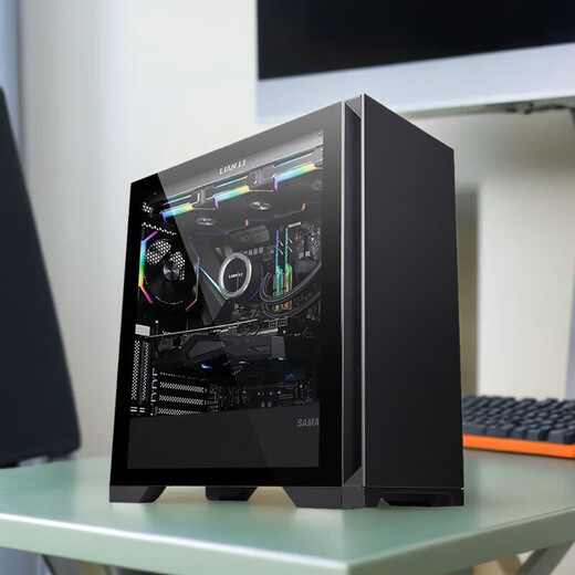 
Deep Map AMD Ryzen R9 9950X/RTX5070Ti Designer Rendering Modeling Editing E-sports Game Assembly Desktop Graphics Workstation Computer Host R9 9900X+B650+32GD5 Barrier System No Graphics Card