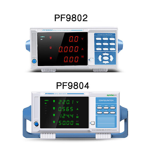 Everfine remote power meter digital smart electrical parameter test power analysis tester PF9901 (40A)