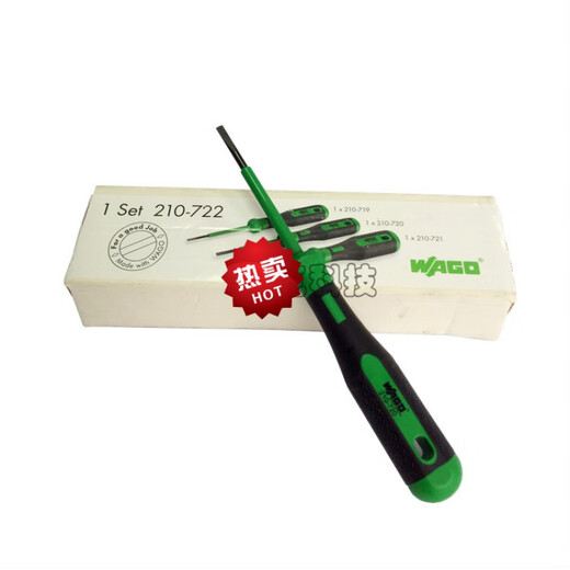 万可 接线端子螺丝刀 210-722 210-719 210-720 210-721 210-721/5.5MM