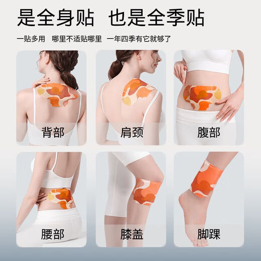 Yuanqi Zone Qi Mugwort Mugwort Patch 5 pieces/box Lumbar Spine and Neck Full Body Patch Shoulder and Neck Mugwort Essential Oil Heating Patch 6 boxes total 30 pieces