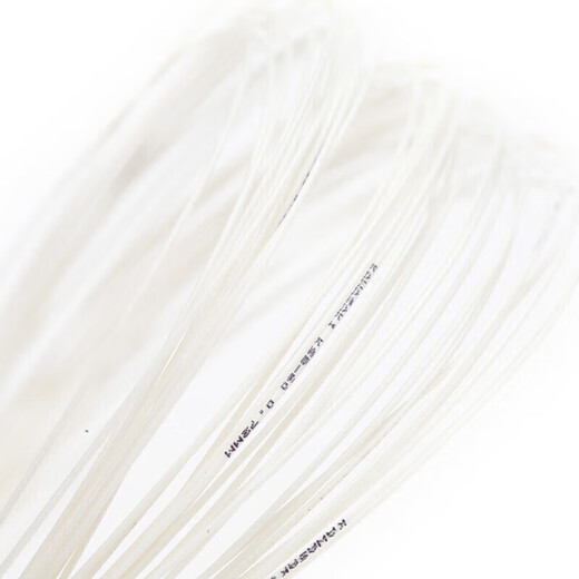 川崎KAWASAKI羽毛球拍线网线高弹抗磅性强耐用型单条ksb-80白色