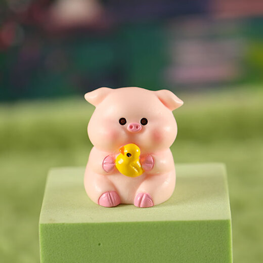 Micro landscape ornaments, succulent ornaments, sweet dream raincoat, piggy backpack, cute little animal ornaments, car ornaments, backpack, piggyback