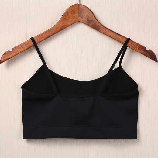 Ji Yafu without breast pads, sports underwear, bottoming straps, tube top, anti-exposure, half-length short navel-baring vest, women's cotton, white, one size fits all (good quality - high elasticity)