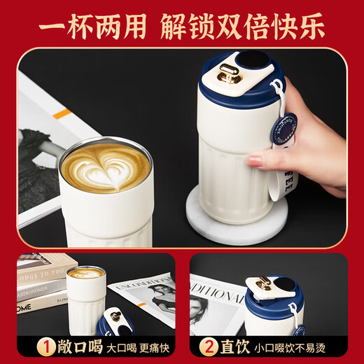Baidedi Business Coffee Cup Regalo Logotipo de logotipo personalizado Regalos de la reunión anual de la empresa Regalos para los clientes de los clientes Copa naranja + Banco de energía magnética inalámbrica 3000MA