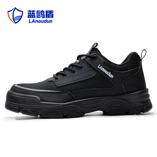 Chaussures de protection du travail du bouclier bleu Bouclier Léger des hommes Anti-smash Anti-Smash Anti-Puncture Ladle Safety Construction Site de travail Chaussures DL216 42