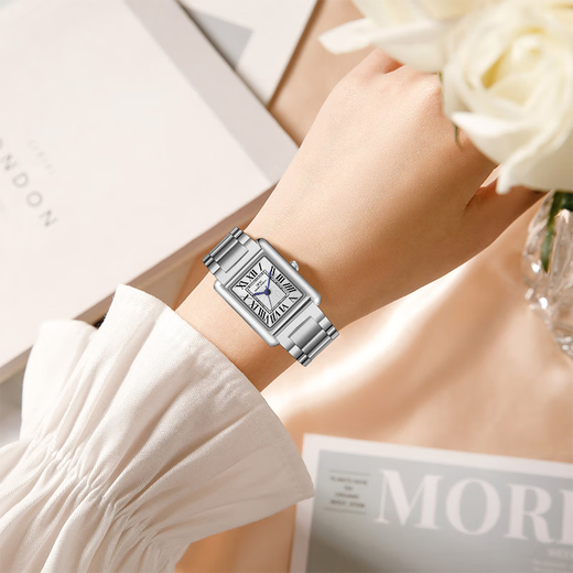 Audemars Pioneer (IBSO) Schweizer Qualität Watch Women's Simple Women's Watch Quartz Watch Mode dünne wasserdichte Watch Watch Gift für die Geburtstagsgeburtstag [Sammlerversion] importiertes Bewegung-weißes Leder 9889