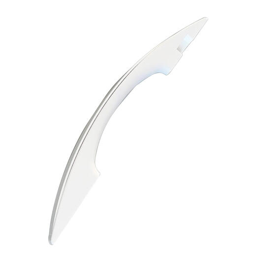 Freezer door handle horizontal freezer door handle refrigerator accessories display cabinet door handle push handle refrigerator door handle M-hole spacing 156mm gray single with screws