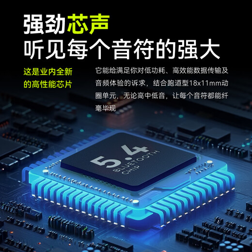 Concepto de conducción de huesos inalámbricos de la conducción de huesos inalámbrico de Lanston Airwave Pro Bluetooth, carrera deportiva, inalámbrica, Not-In-Ear, adecuado para Apple, Huawei, Teléfono móvil Xiaomi, Lightning Green