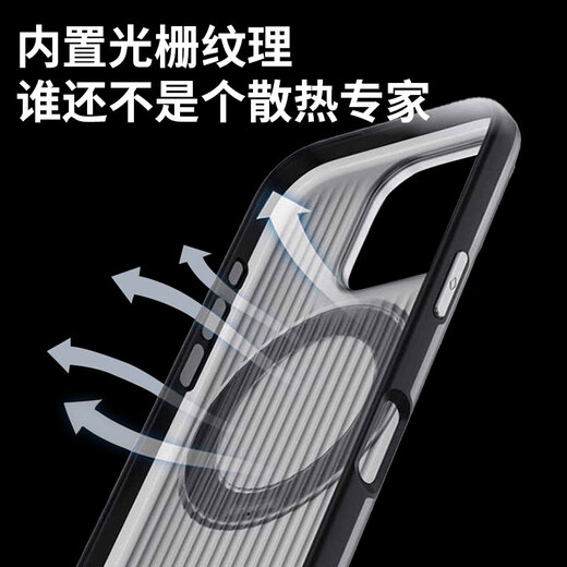 铁布衫【360°旋转】适用苹果16promax支架手机壳iPhone16pro瓦楞磁吸保护套16Plus高级感全包防摔支架壳 【钛金暗影360支架壳】玫瑰金 iPhone 16 Pro Max