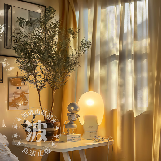 CLCEY new female anchor indoor warm 3D live broadcast background Kuaishou photo atmosphere background cloth movable K-660 K-6627 width 1.5 meters X height 1 meter markless curly hair