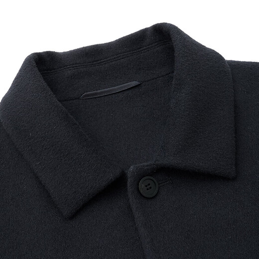 Annonce Bird Fashion Veste laine surnom double face revers veste décontractée hommes ESV223206U Smoke Wave Blue 48