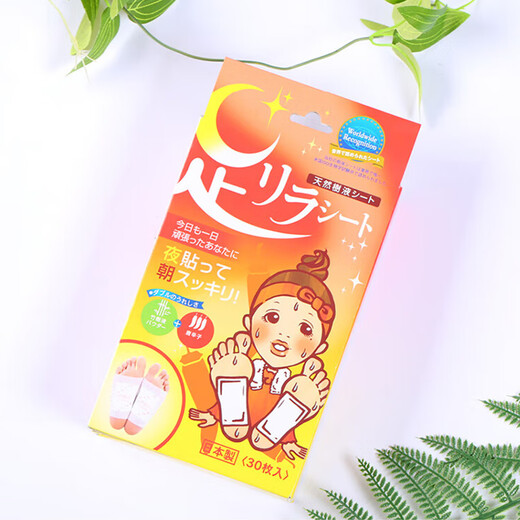 Tree Huishu Hui Foot Beauty Natural Bamboo Sap Tang Xinzi Foot Patch imported from Japan 30 patches/box*2