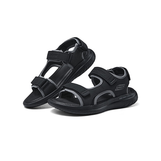 
Skechers men's comfortable and casual sandals 232893 all black/BBK 42