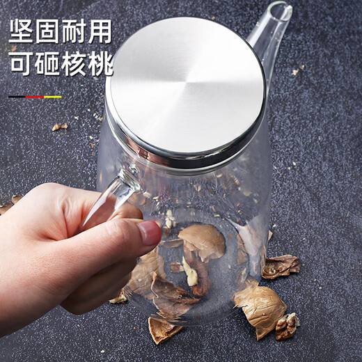 Newair glass oil pot kitchen household leak-proof spout without hanging oil bottle soy sauce vinegar seasoning bottle oil container sesame oil bottle