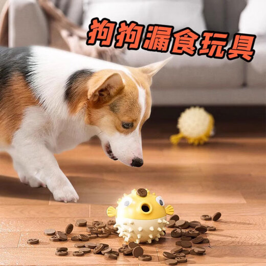 Hanhan Paradise Dog Toy Food Ball Border Collie Pet Small, Medium and Large Dog Corgi Interactive Bite-Resistant Boredom Relief Training Toy Supplies