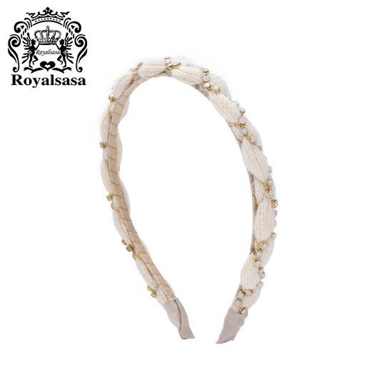 Royal sasa皇家莎莎秋冬发箍女链条发饰超仙头箍细边压发发卡头饰