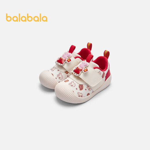Balabala Piggy Peppa Pig IP children's toddler shoes baby baby shoes 2025 New Year anti-slip 208125144204
