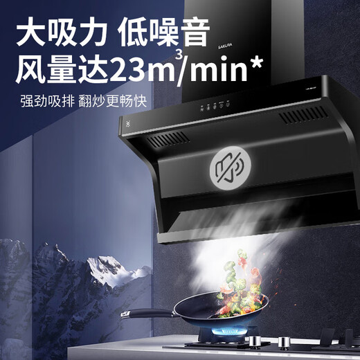 Sakura (Sakura) [Nationaler Subvention bis zu 20%] Haushaltsoberteil Dual Range Hood 23 Kubik