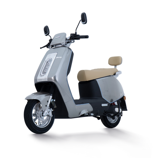 Tailing Electric Motorcycle Star Long Range Electric Vehicle 1200W Smart Electric Motorcycle Lead Acid Battery 72V22Ah Commuting Earl Gray