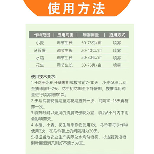 Spidex 5% Prohexadione Calcium 98% Mepifenidium Mepione Set Konwang Plant Growth Regulator 15g (1 box of 200 sets)