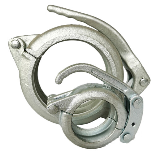 Cerceau de type coque de tube de jointoiement spécial pour la machine de bouclier, serrage puissant à main pressage de serre de serrage de tube rond correspondant à 6 pouces 16822 côté