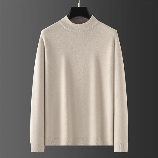 Herrenpullover im Winter mit Samt verdickte halbe Rollkragenpullover-Pullover-Pullover-Strickpullover-Hemd-Hemd-Hemd-Kleidung für Herren-Kleidung [hinzugefügt.
