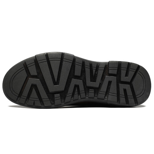 Saturday men's toe-layer cowhide fashionable business formal leather shoes men's lace-up commuting versatile casual leather shoes black